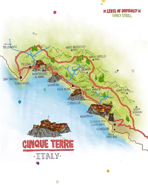 Cinque Terre Italy Map A Comprehensive Guide To Exploring This Beautiful Destination World