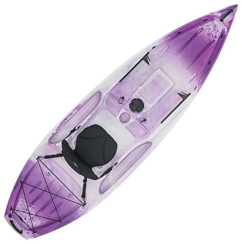 I can strap decoys on the front and back with ease. Ascend D10T Sit-On-Top Purple/White Kayak | Kayak fishing ...