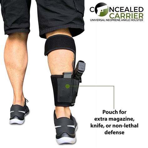 Concealed Carry Gun Ankle Holster Universal Fit Tacticon