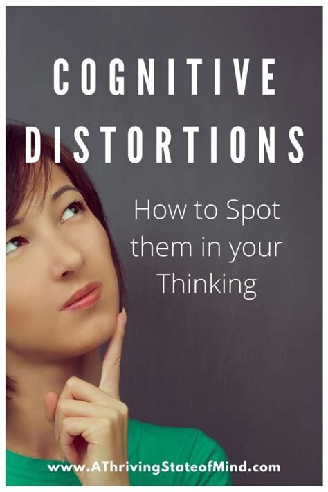 Cognitive Distortions In Your Life A Thriving State Of Mind