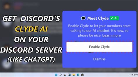 How To Add Clyde On Discord Pc Discord Ai Chatbot Edition