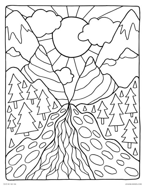 The BEST Earth Day Coloring Pages | Abstract coloring pages, Free