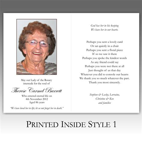 Memorial Card Quotes For Funerals Quotesgram