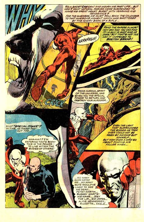 Nutty Modern Neal Adams Is Back On Deadman So I M Re Reading The Originals His Character Work