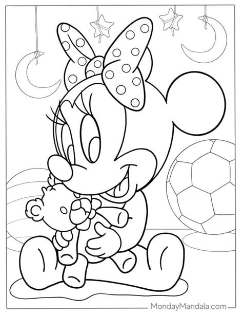 30 Minnie Mouse Coloring Pages Free Pdf Printables