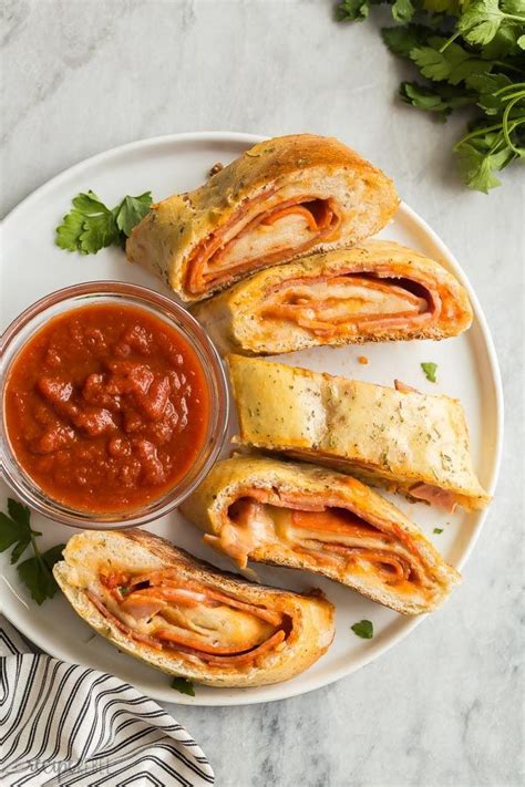 This easy Stromboli recipe is a 30 minute meal that the ...