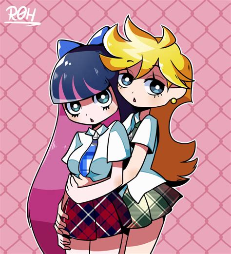 Panty And Stocking By R Ø H Panty And Stocking With Garterbelt Know Your Meme