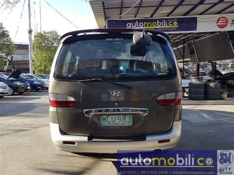 It has a lot features of a luxurious sedan. Used Hyundai Starex | 2002 Starex for sale | Paranaque ...