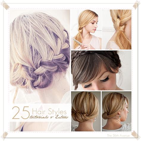 Hair Updo Tutorials The 36th Avenue