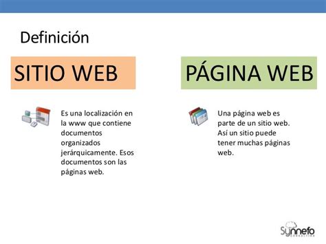 Diferencia Entre Sitio Web Y Página Web