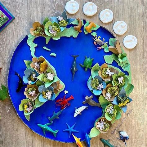 Recycle Me Play On Instagram Earth Day Sensory Puzzle By Readyplay