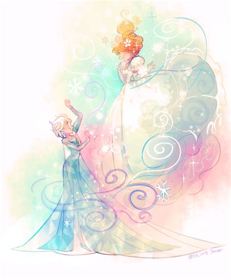 Frozen ️⛄️ Elsa And Anna Sisters ️disney Born Disney