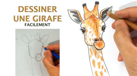 Comment Dessiner Une Girafe Facile étape Par étape Youtube