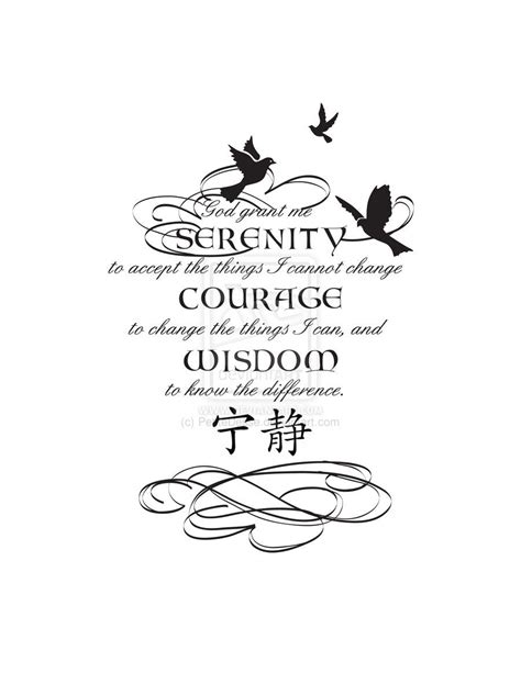 Pin By Kami Kendall On Defiling My Temple Serenity Prayer Tattoo