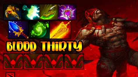 Insane Blood Thirty Bloodseeker Nonstop Team Fight Dota Gameplay Youtube