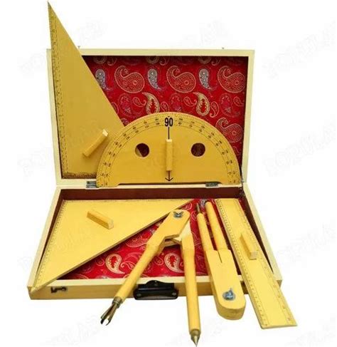 Popular Yellow Geometry Boxes Rs 475 Set Popular Drawing Instruments