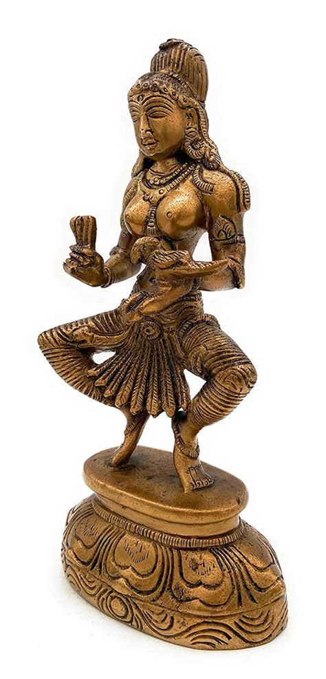 Brass Meenakshi Idol Madurai Meenakshi Statues Meenakshi Etsy