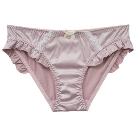 Japanese Sweet Girls Faux Satin Bow Panties Briefs Ruffles Underwear Underpants EBay