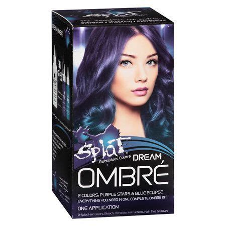 Burgundy is a reddish brown shade that is associated with the color of the wine that comes from the burgundy region of france. Splat Hair Color Kit, Purple Stars/Blue Dreams | Splat ...
