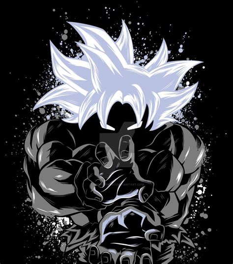 Goku Ultra Instinct White Background 4k Dark Goku Ultra Instinct Vrogue