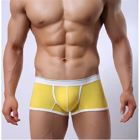 New 2016 Sexy Modal Boxers Comfortable Breathable Men Underwear For All Men Colorful Men Boxer