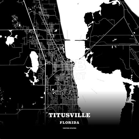 Titusville Florida Usa Map Usa Map Map Poster Poster Template