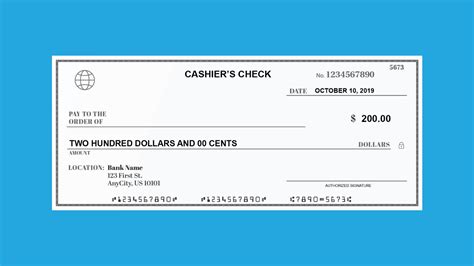 Luxus Different Parts Of A Cashier S Check