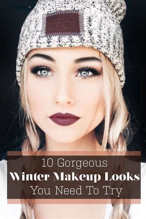 10 Gorgeous Winter Makeup Looks You Need To Try Society19 Winter