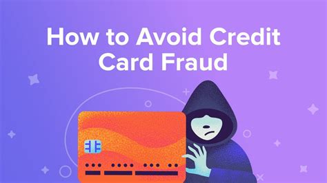 How To Avoid Credit Card Fraud Youtube