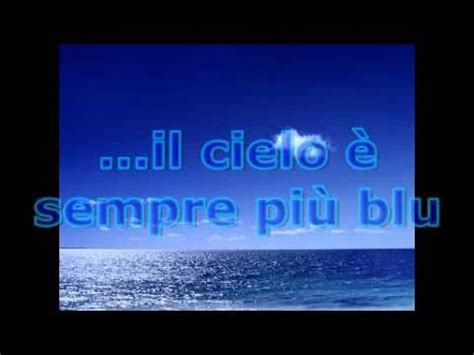 Use shift and the arrow up and down keys to change the volume. ma il cielo è sempre più blu (Rino Gaetano) - YouTube