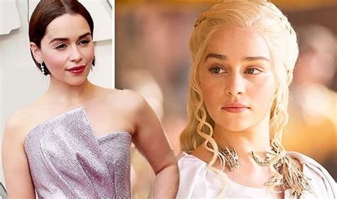 Emilia Clarke Game Of Thrones Star Makes Shock Admission After
