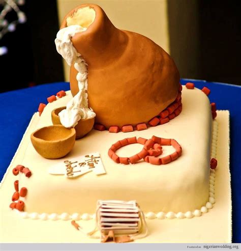 496 x 700 px uploaded at Nigerian wedding traditional engagement wedding cake ...