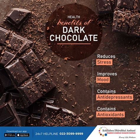 Health Benefits Of Dark Chocolate