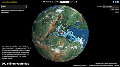 Ck Geek Ancient Earth Mapa Virtual De La Tierra Que Te Muestra Como