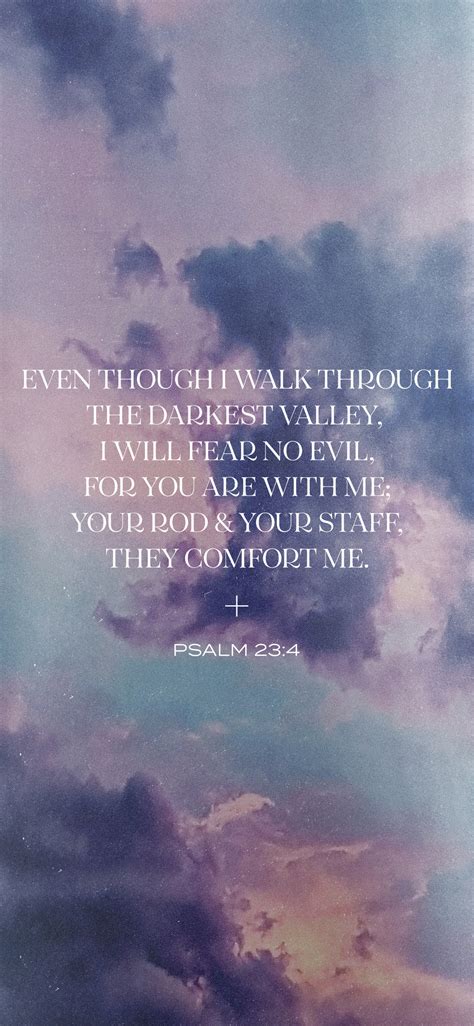 The inspiring text is often quoted at funeral services and memorial events. 5 VERSES FROM PSALMS TO ENCOURAGE YOU - GEB