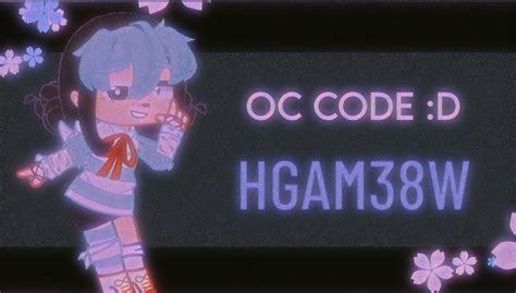 Gacha Club Oc Codes