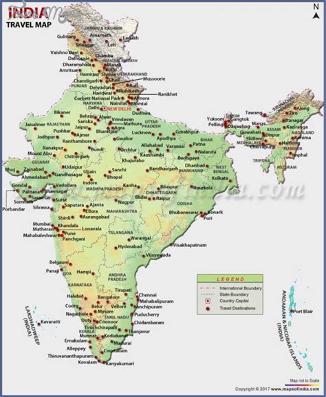 India Tour Map