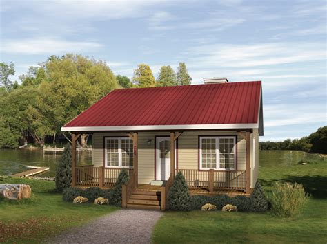 Browse small house plans with photos. Dogwood Cabin Home Plan 058D-0010 | House Plans and More