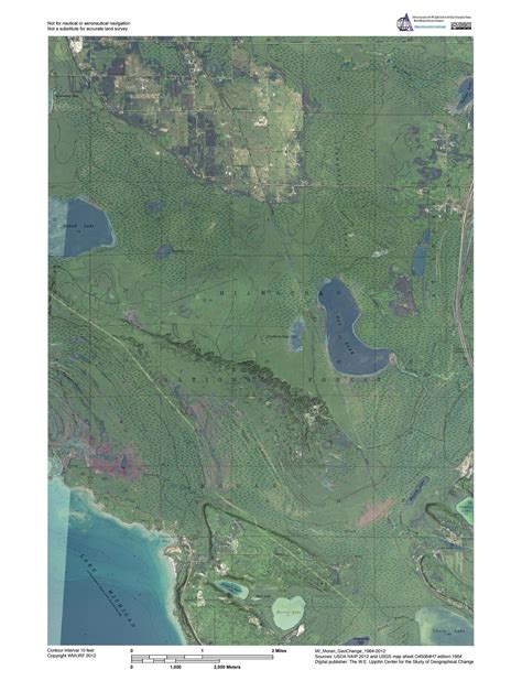 North Country Trail Michigan Hiawatha Shore To Shore Bundle Map By