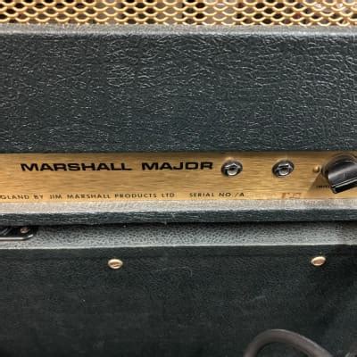Marshall Major 1970 1971 Head 200w Spacetone Music Reverb