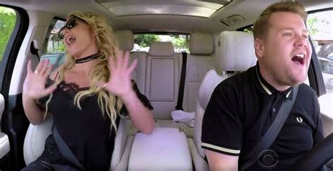 Britney Spears Zit Bij James Corden In De Auto Voor Carpool Karaoke Sgxlnl