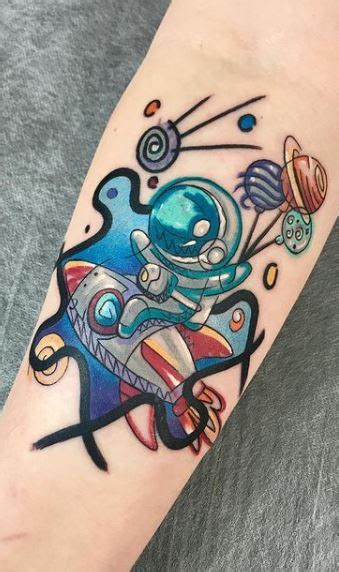 65 Trendy Astronaut Tattoos Ideas And Meanings Tattoo Me Now