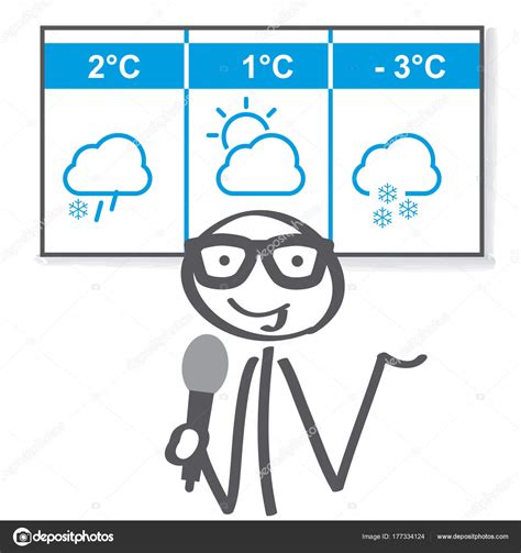 Vector illustration of weather winter news Stock Vector by ©trueffelpix