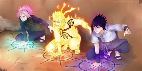 Team 7 Naruto E Sasuke Anime E Naruto Mangá