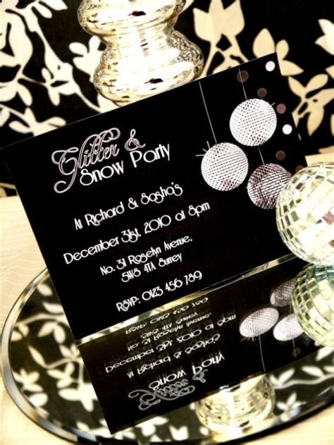 A Glitter And Snow New Years Eve Party Party Ideas Party
