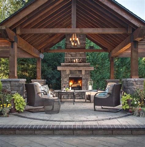 27 Insanely Outdoor Kitchen Ideas Homeprit Outdoor Fireplace