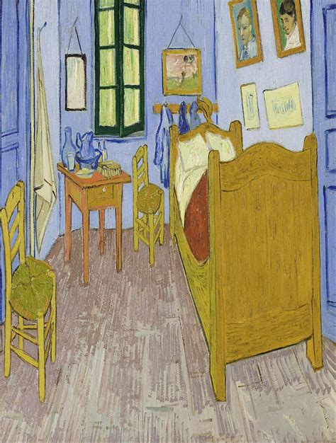 Vincent Van Goghs Bedroom In Arles Painting By Vintage Images Fine