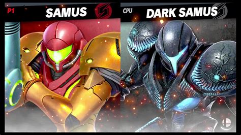 Samus Vs Dark Samus Super Smash Bros Ultimate Only One Life Youtube