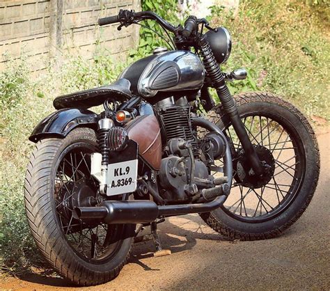 Find all royal enfield motorcycle models including interceptor, continental gt, himalayan, thunderbird, classic and bullet. Royal Enfield Bullet Machismo Modified by HRTZ Modz - MOTOAUTO