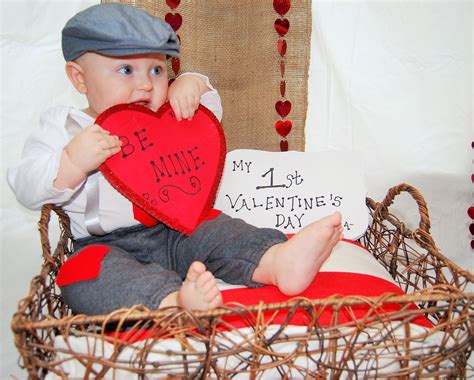 Valentine S Day Who Wouldn T Be His Baby Boy First Valentine S Day